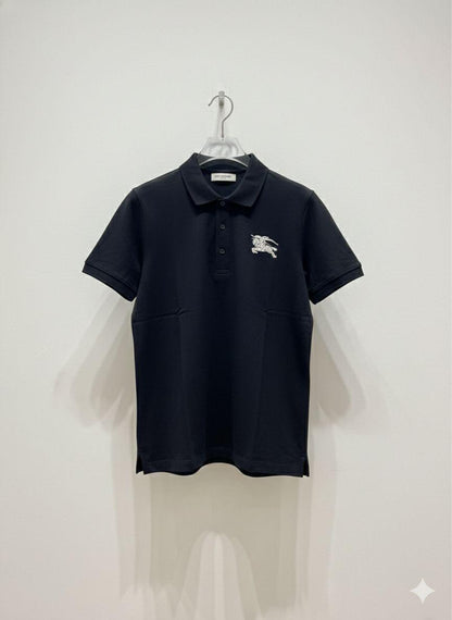 Burberry black premium women's polo T-shirt

