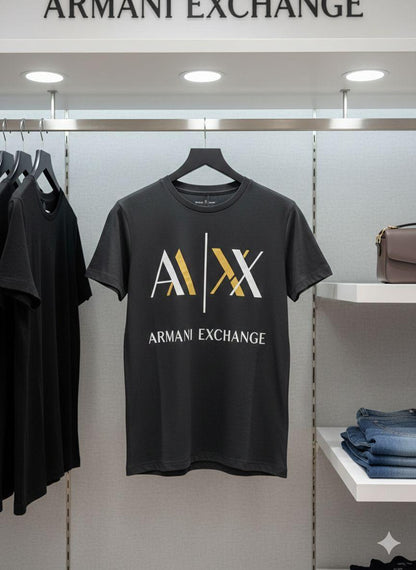 Armani grey premium Lycra T-shirt for women

