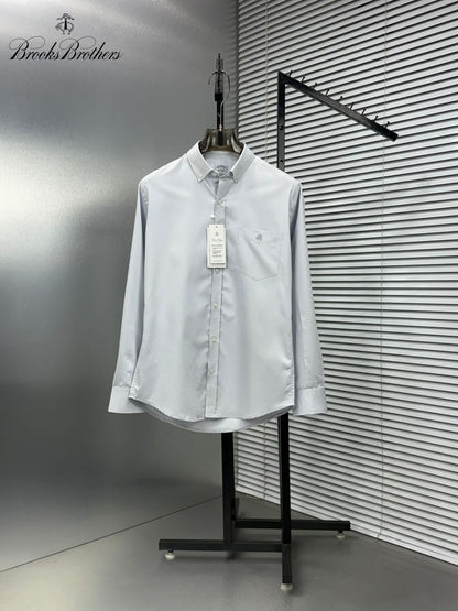 Brooks Brothers Regular Fit Cotton Oxford Shirt in Lavender
