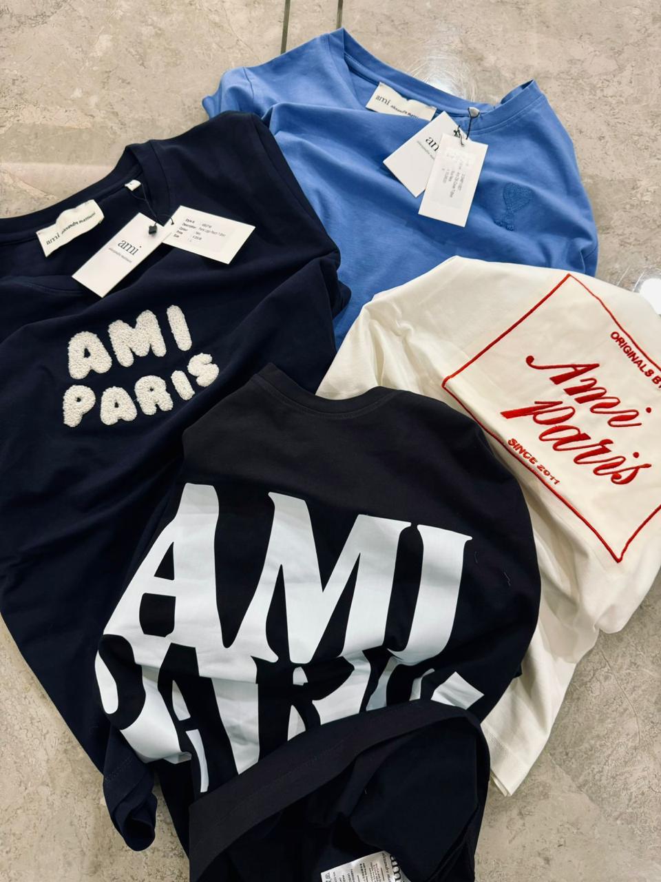 AMI Paris designer-inspired women's T-shirt collection
