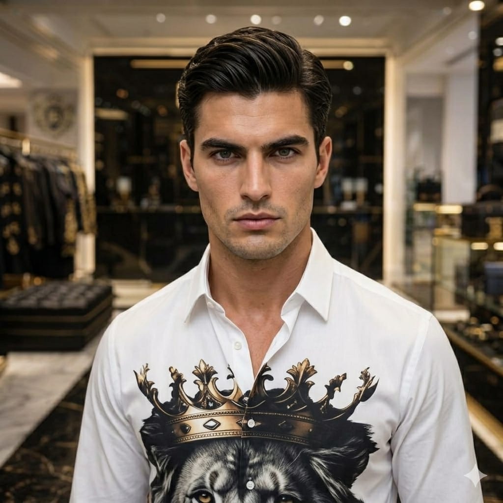 Balmain White Shirt – Fabric Close-up	