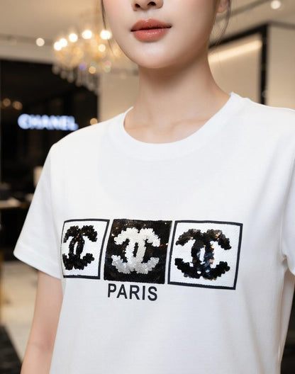 Chanel Premium Women's Cotton Regular Fit T-Shirt FASHION MYST