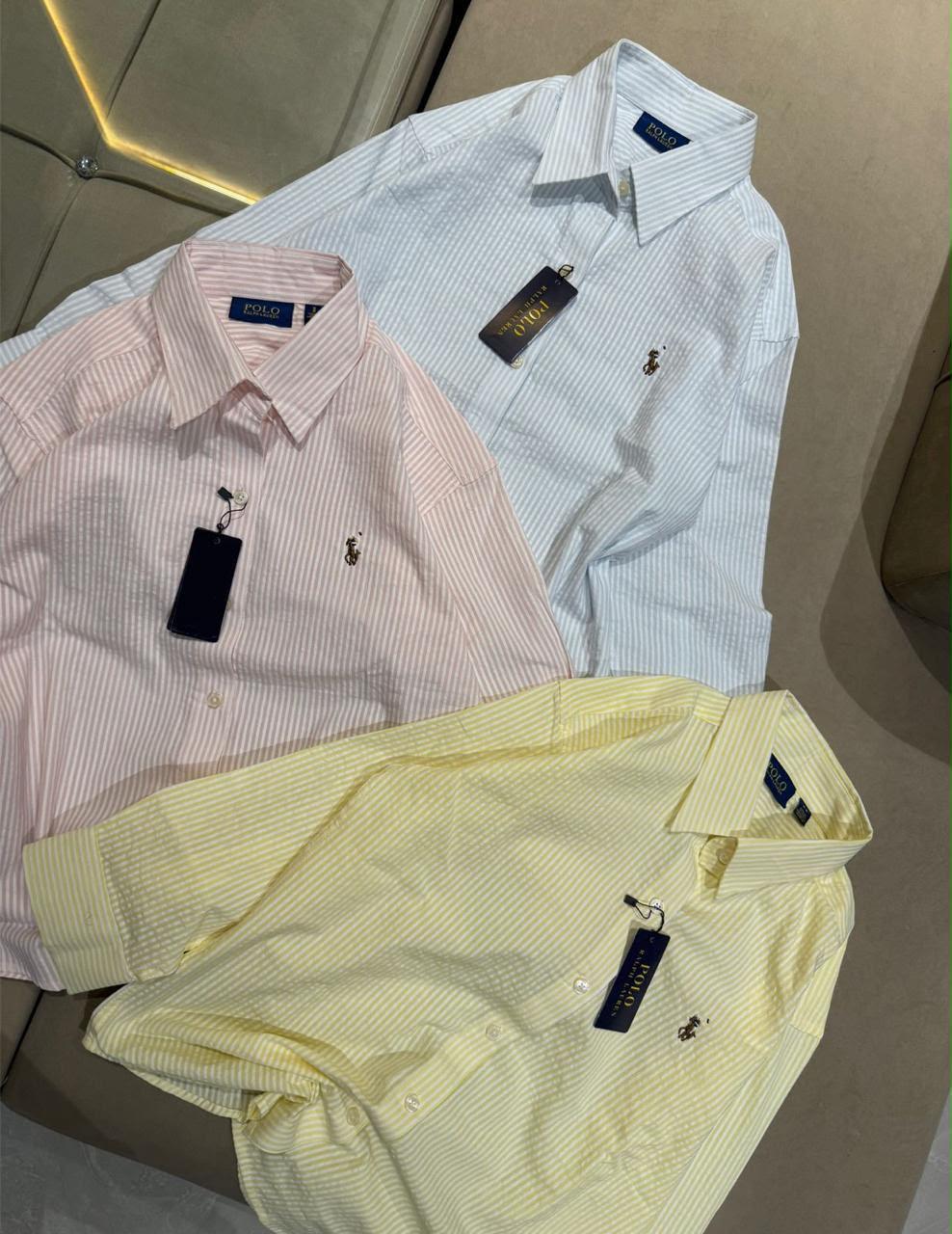 Ralph Lauren premium womens summer tops Cotton Oxford shirts
