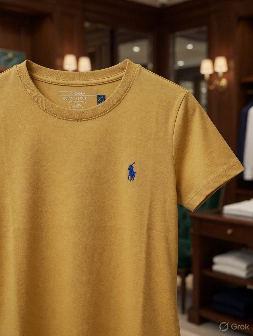 Yellow womens summer tops Ralph Lauren women's wear
