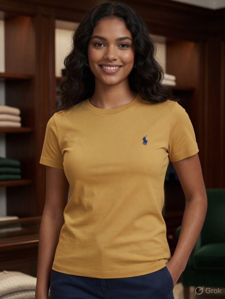 Ralph Lauren yellow western women's wear clothing
