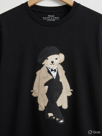 Black womens summer tops Ralph Lauren women's wear
