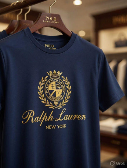 Navy blue womens summer tops Ralph Lauren women's wear
