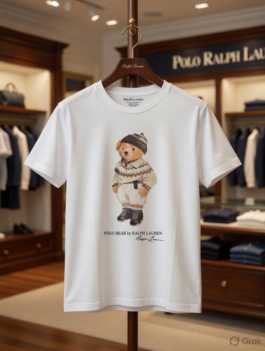 Ralph Lauren women's t shirt white premium cotton top
