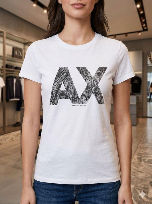 Armani Exchange white western women's wear clothing
