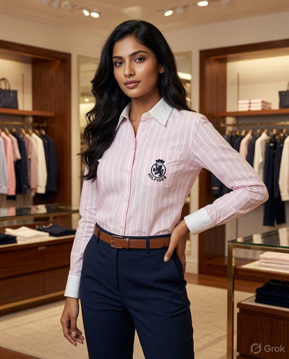 Premium pink women's t shirt for everyday wear
