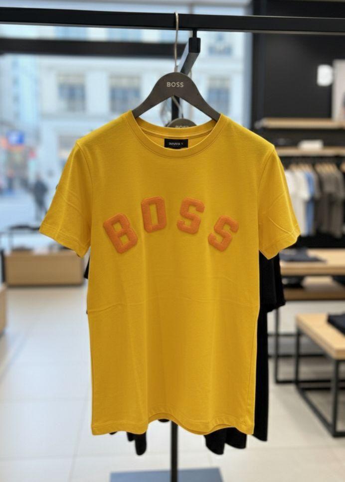 BOSS yellow women's t shirt premium womens summer top
