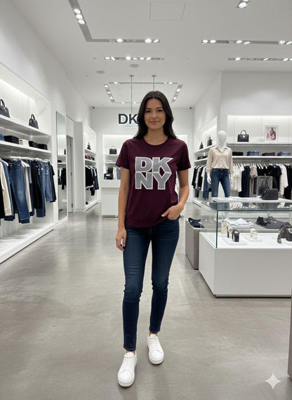 Premium wine women's t shirt cotton
