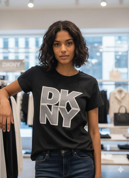 DKNY black western women's wear clothing

