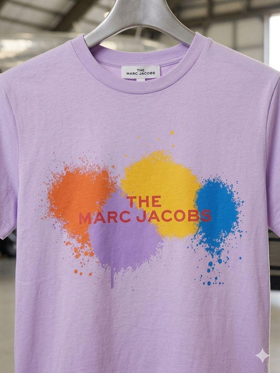 Lilac women's wear premium Lycra t shirt with stone work
