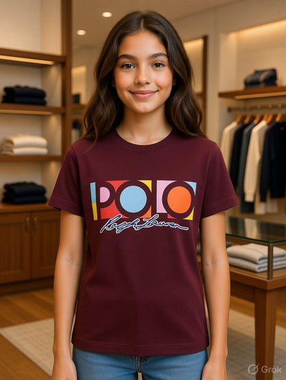 Ralph Lauren Women's T Shirt | Premium Cotton Summer Tops FASHION MYST