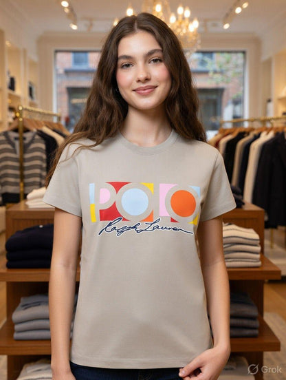 Ralph Lauren Women's T Shirt | Premium Cotton Summer Tops FASHION MYST