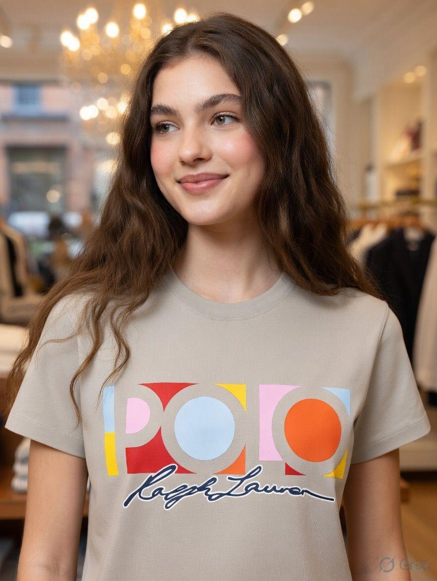 Ralph Lauren Women's T Shirt | Premium Cotton Summer Tops FASHION MYST