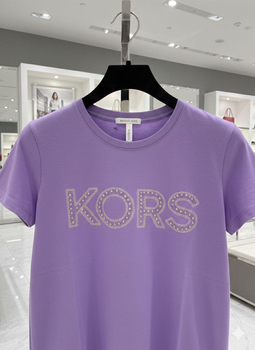 Lilac womens summer tops Michael Kors women's wear
