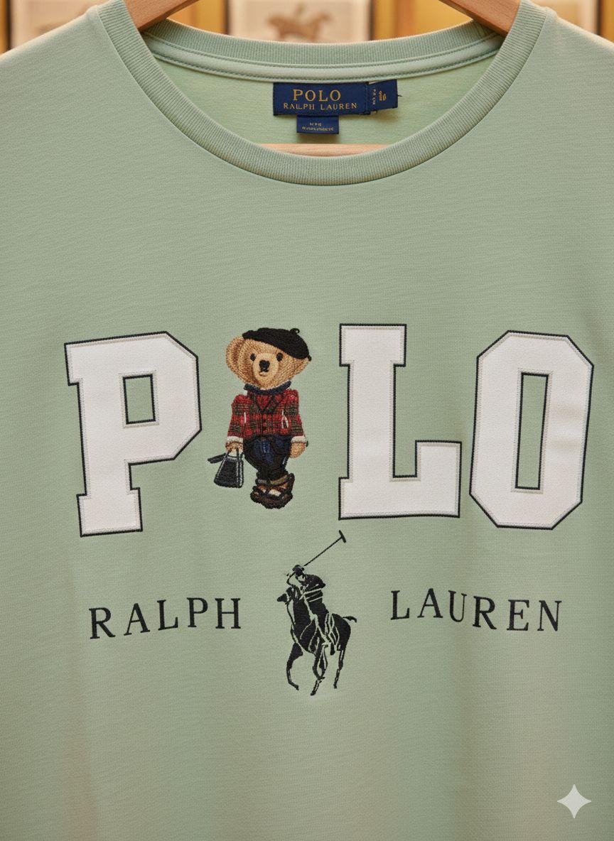 Light green womens summer tops Ralph Lauren women's wear
