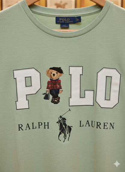 Light green womens summer tops Ralph Lauren women's wear
