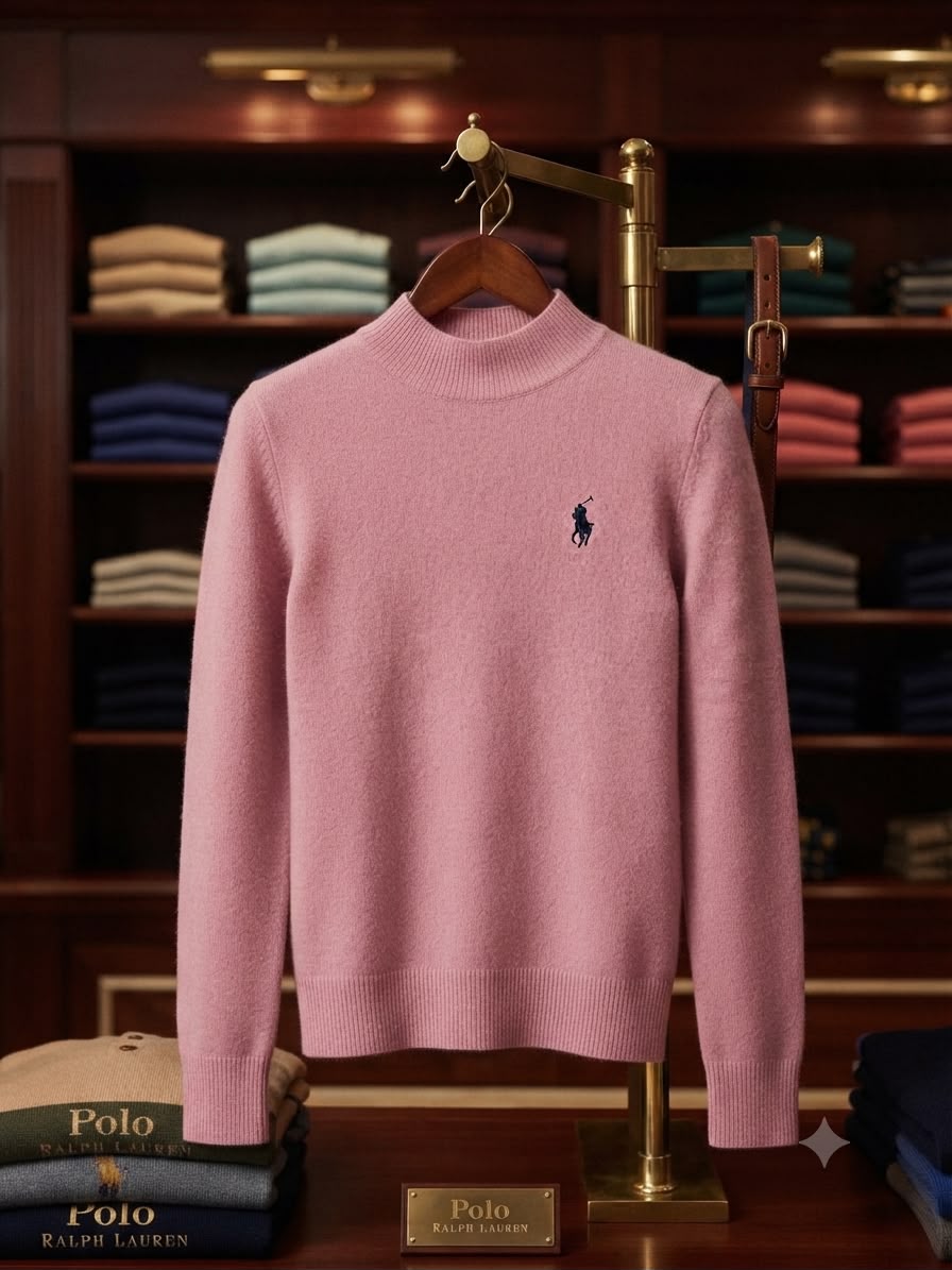 Ralph Lauren pink women's pullover premium women's wear
