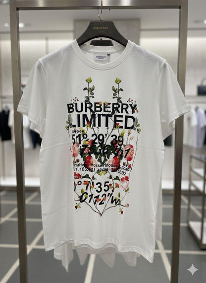White womens summer tops Burberry women's wear
