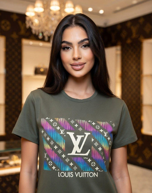 Louis Vuitton Women's T Shirt | Premium Womens Summer Tops FASHION MYST