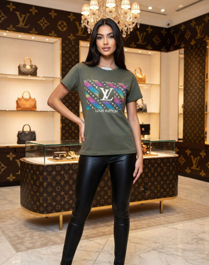 Louis Vuitton Women's T Shirt | Premium Womens Summer Tops FASHION MYST