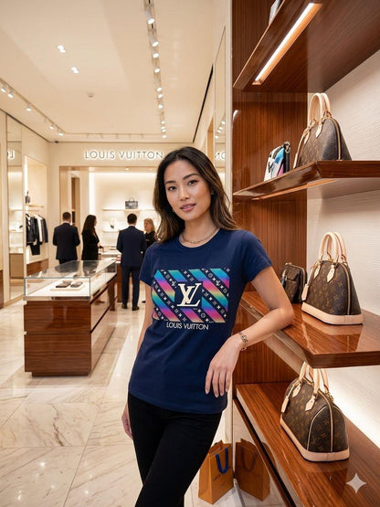Louis Vuitton Women's T Shirt | Premium Womens Summer Tops FASHION MYST