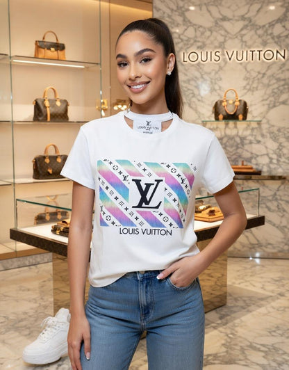 Louis Vuitton Women's T Shirt | Premium Womens Summer Tops FASHION MYST