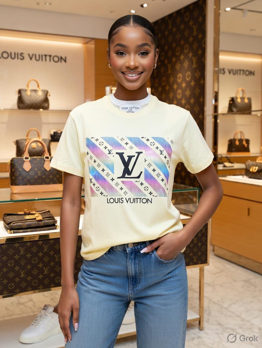 Louis Vuitton Women's T Shirt | Premium Womens Summer Tops FASHION MYST