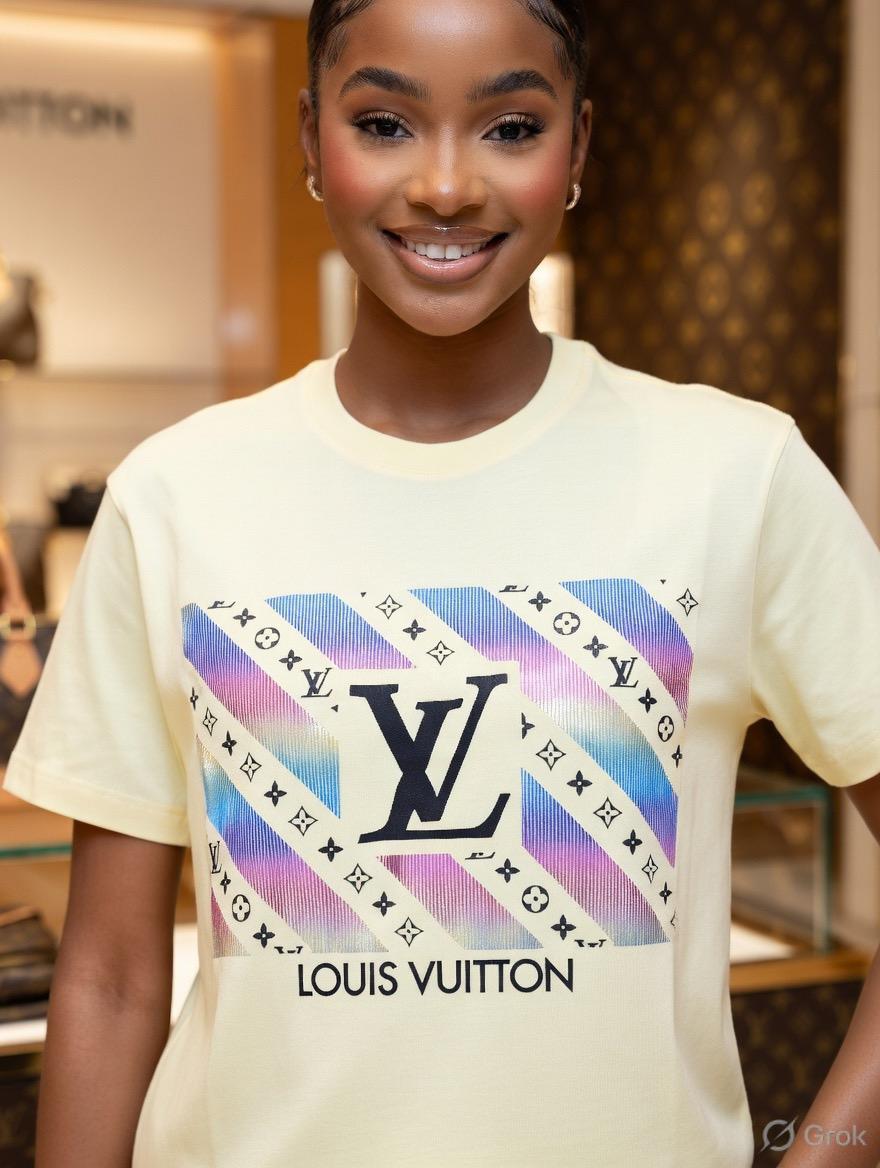 Louis Vuitton Women's T Shirt | Premium Womens Summer Tops FASHION MYST
