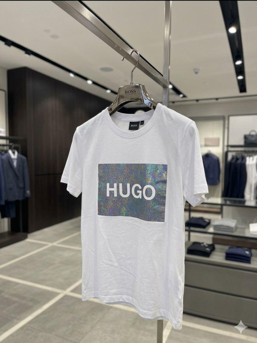 Hugo Boss white women's t shirt premium cotton summer top