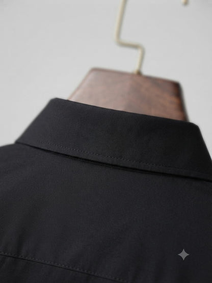 ARMANI 2026 black shirt celebrity fashion trend