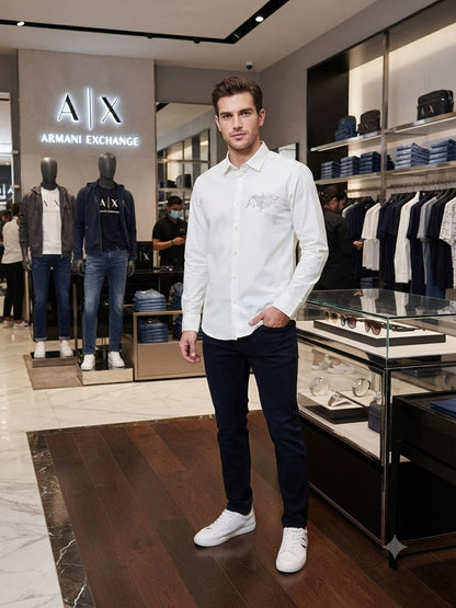 ARMANI 2026 white fashion shirt original accessories