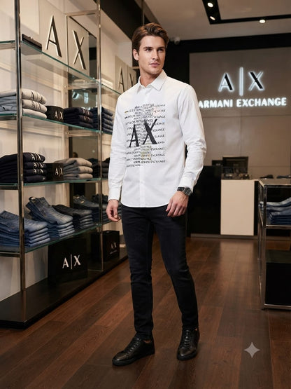 ARMANI 2026 white fashion shirt original accessories