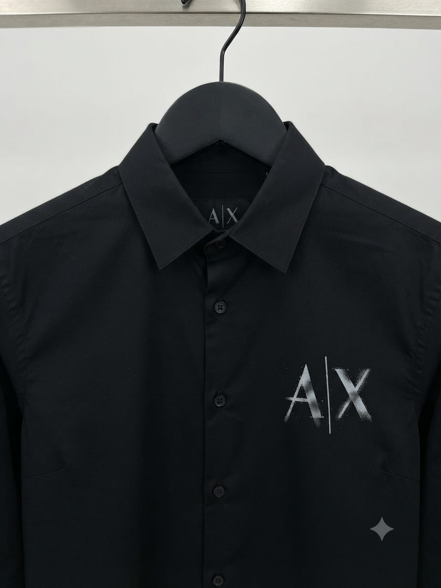 ARMANI 2026 black shirt celebrity fashion trend