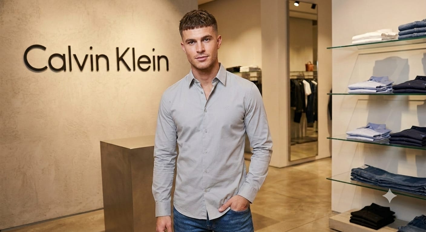 CALVIN KLEIN 2026 premium soft lavender shirt fashion wear