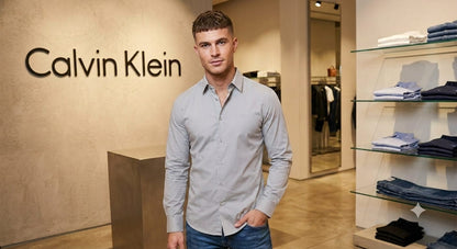 CALVIN KLEIN 2026 premium soft lavender shirt fashion wear