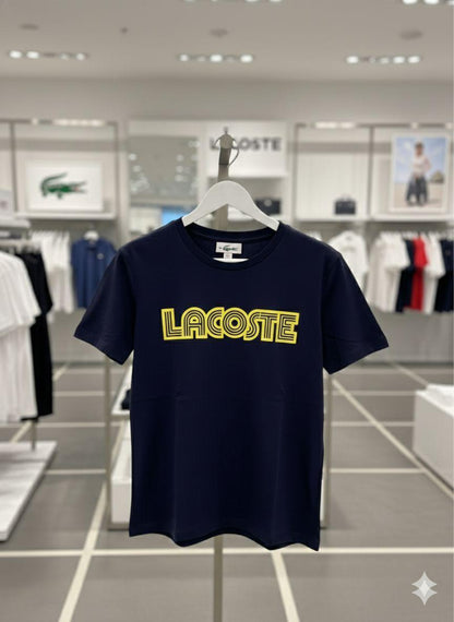 Navy blue womens summer tops Lacoste women's wear
