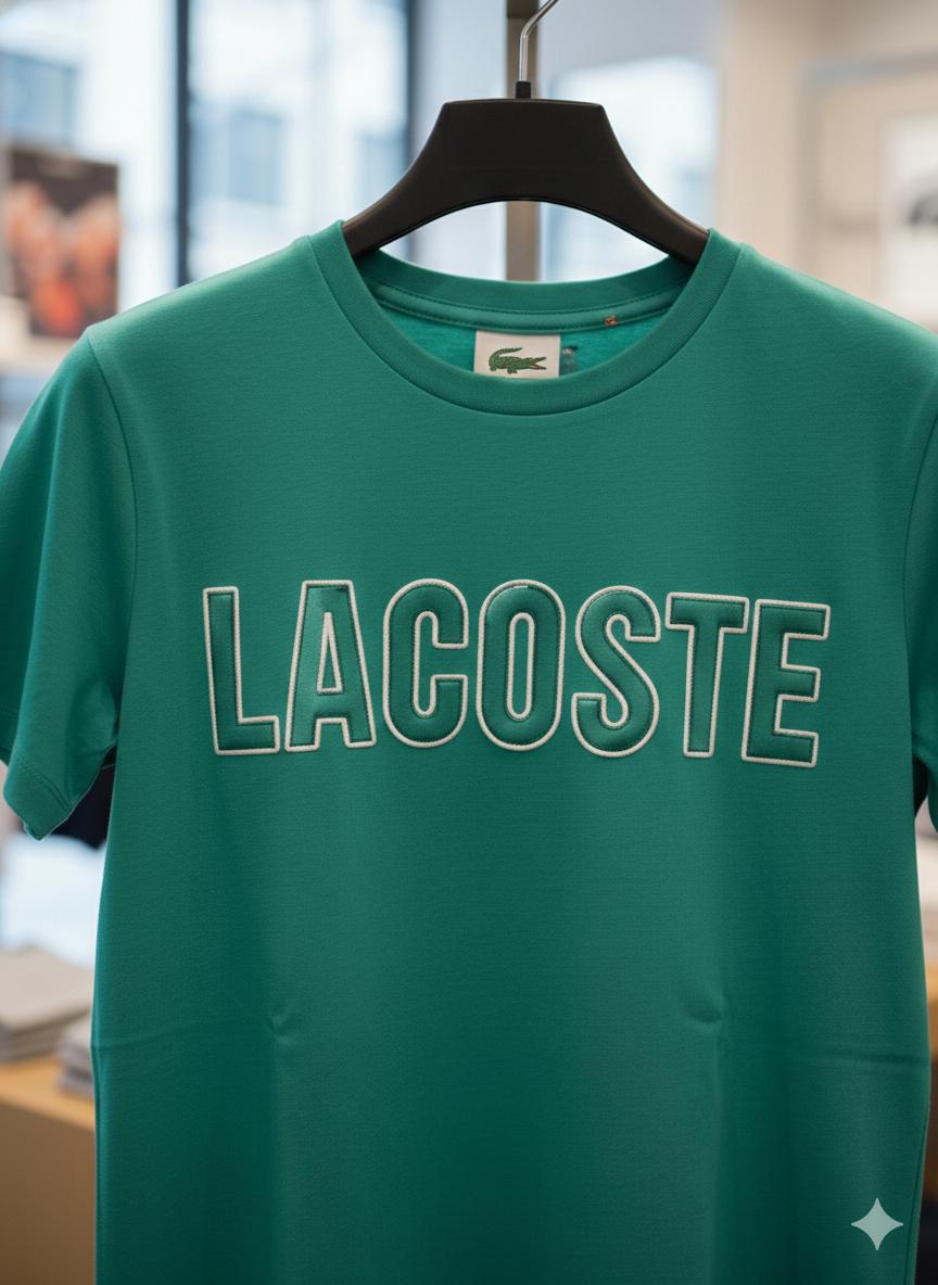 Teal green womens summer tops Lacoste women's wear