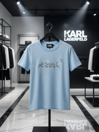 Karl Lagerfeld Women's Oversized T Shirt | Baggy Summer Tops FASHION MYST