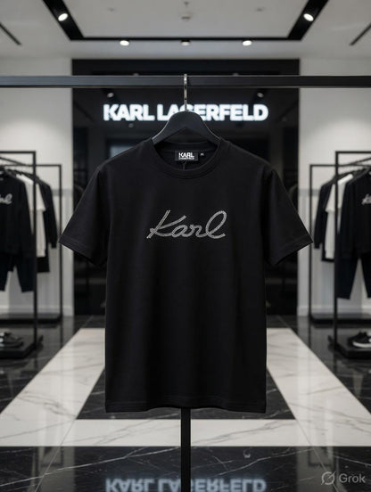 Karl Lagerfeld Women's Oversized T Shirt | Baggy Summer Tops FASHION MYST