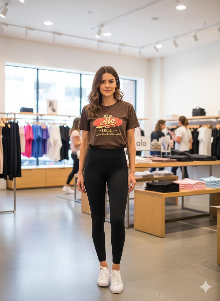 Premium brown women's t shirt for outdoor and leisure wear