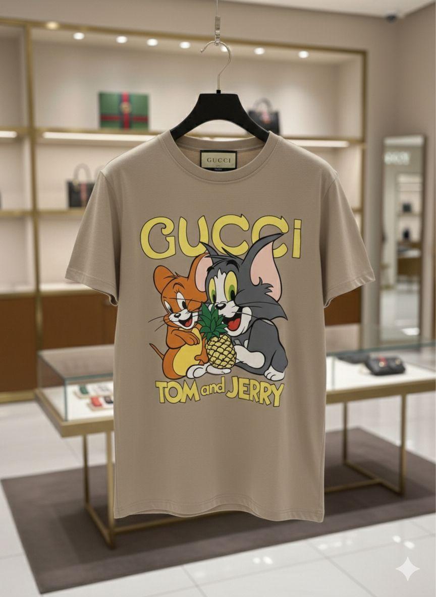 Gucci cream women's t shirt premium womens summer tops