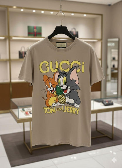 Gucci cream women's t shirt premium womens summer tops