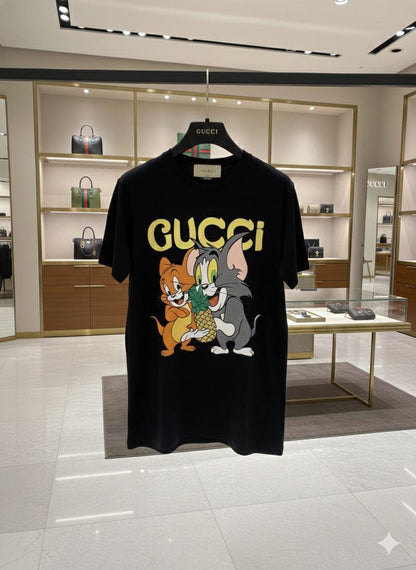 Gucci black women's t shirt premium womens summer tops