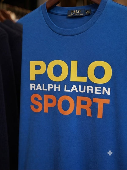 Blue women's wear Ralph Lauren relaxed fit t shirt