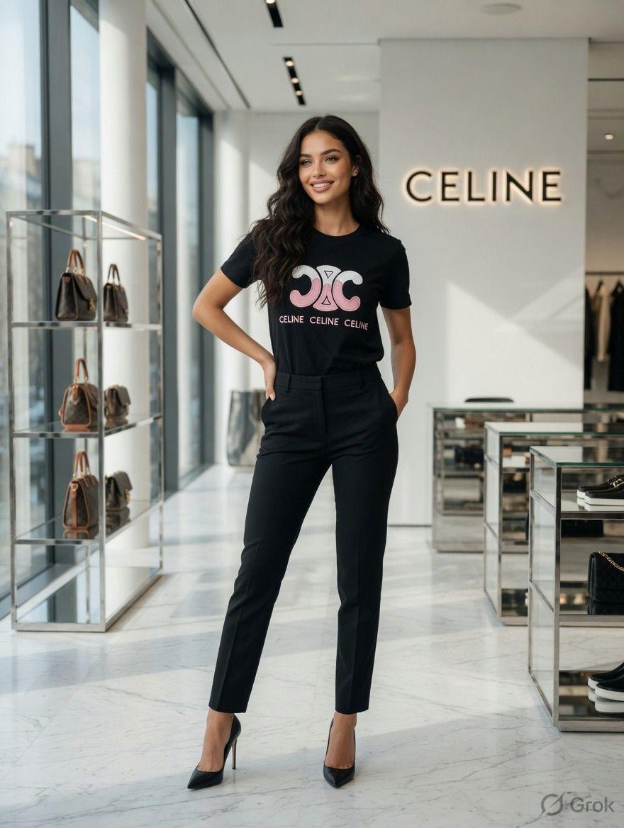 Premium black women's t shirt with double bio finish