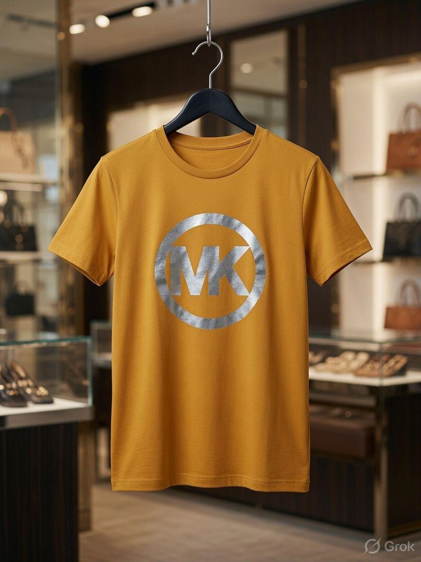 Michael Kors yellow women's t shirt premium womens summer top